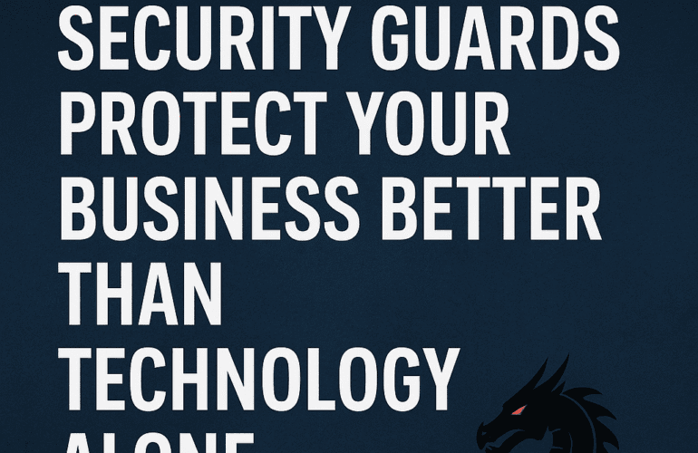 security guards vs technology