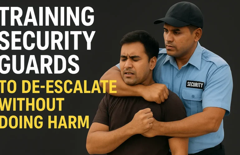 security training for restraining